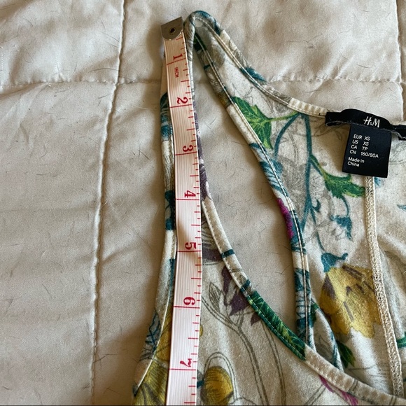 H&M floral sundress size xs-m - Picture 7 of 8